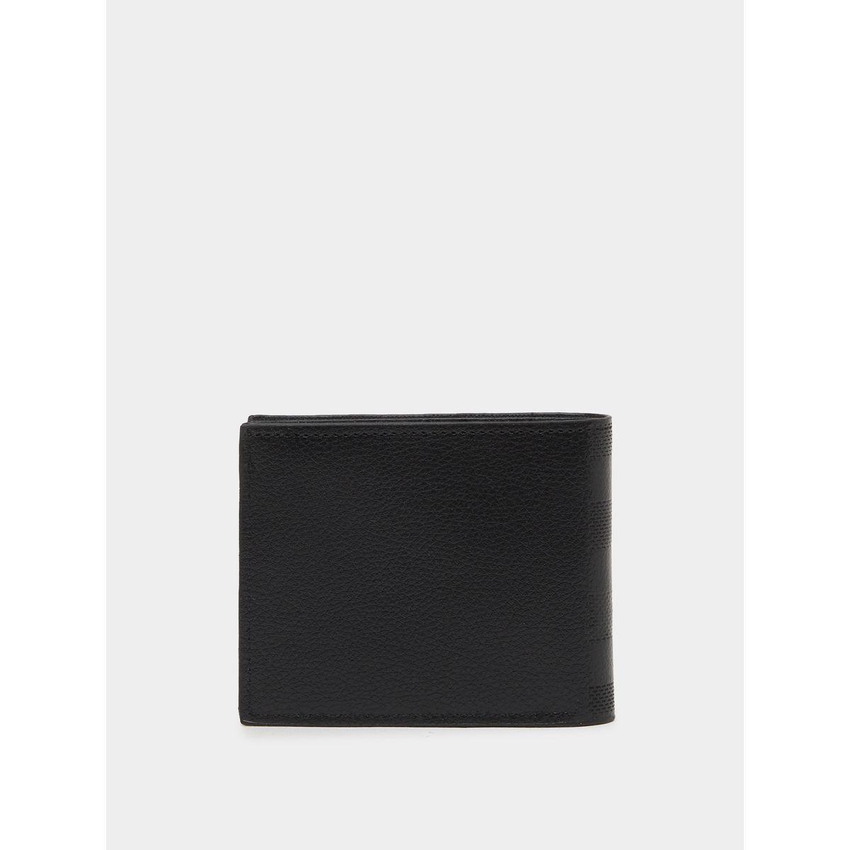 Styli Black Solid Checkered Wallet-men-beltsandwallets-wallets-image-2