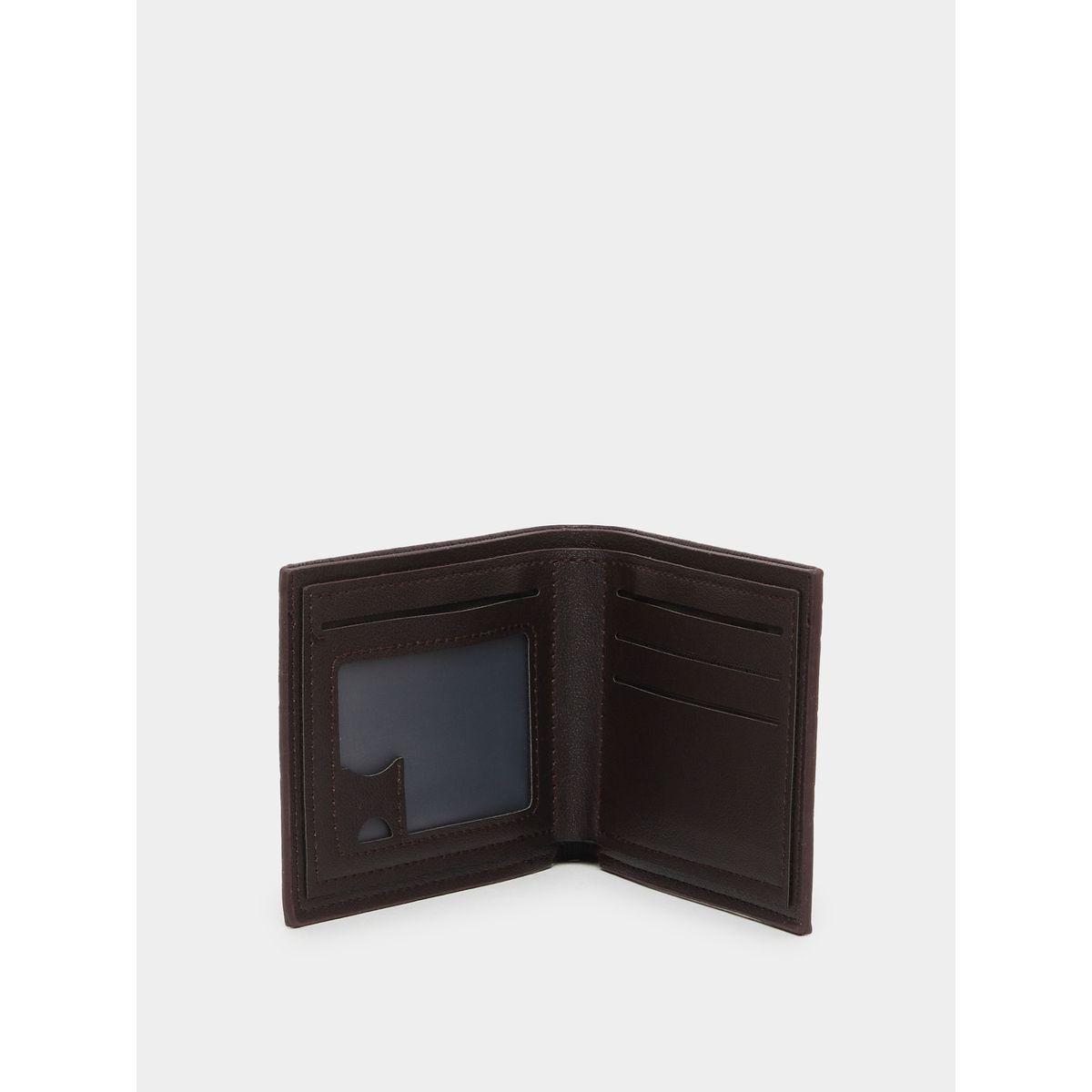 Styli Brown Self Design Quilted Wallet-men-beltsandwallets-wallets-image-4