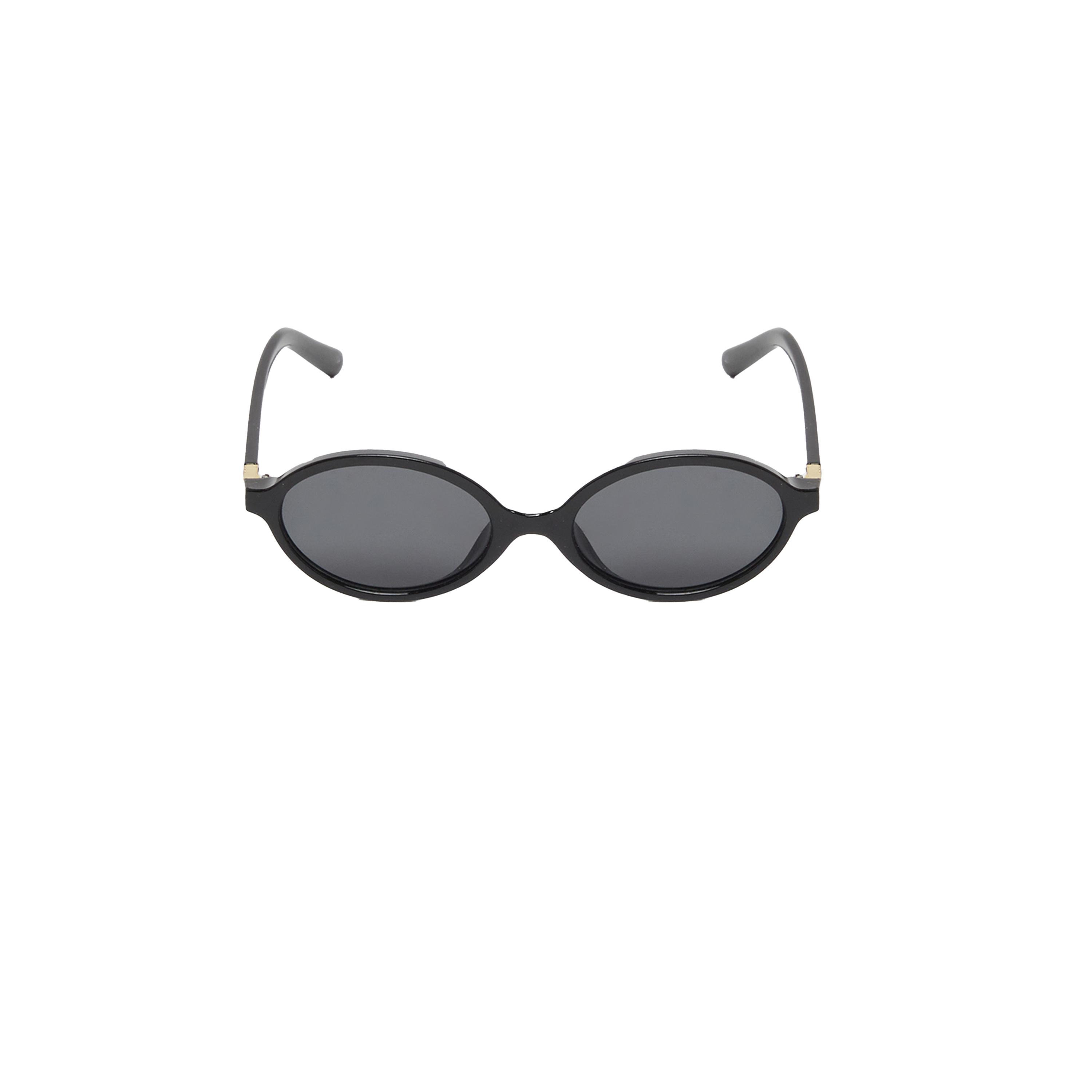 ستايلي - نظارات شمسية دائرية للرجال - أسود-men-sunglasses-image-2
