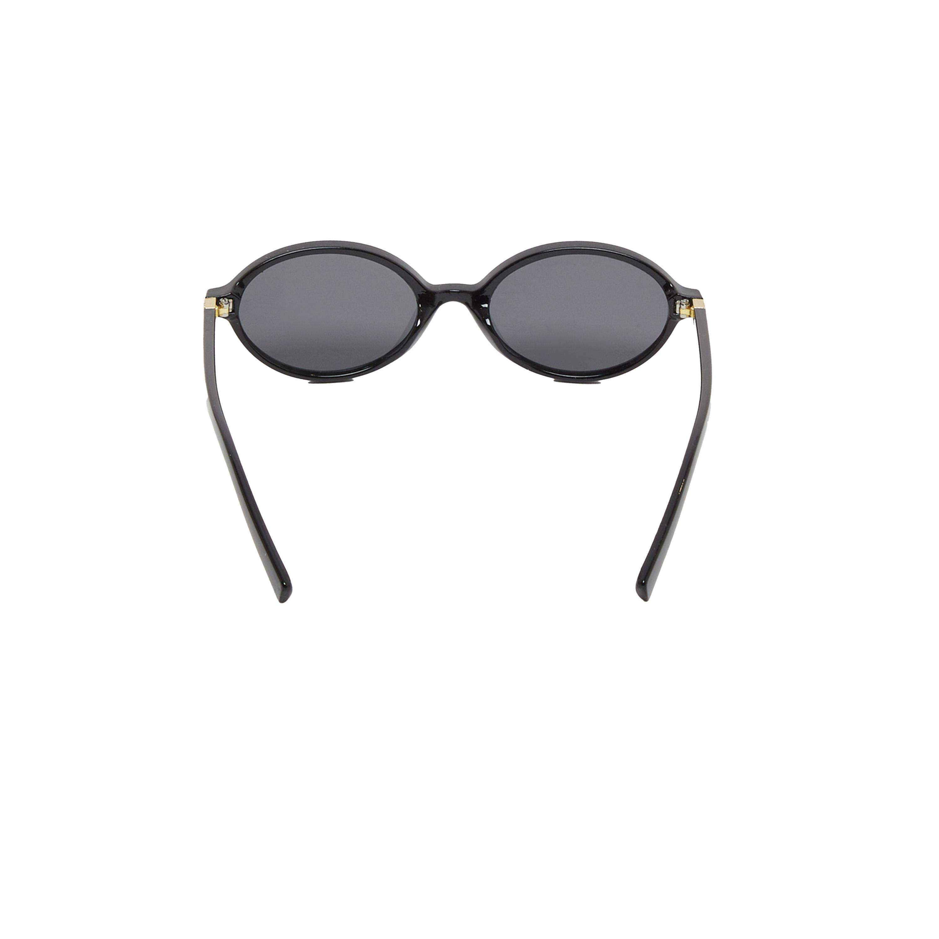 ستايلي - نظارات شمسية دائرية للرجال - أسود-men-sunglasses-image-4