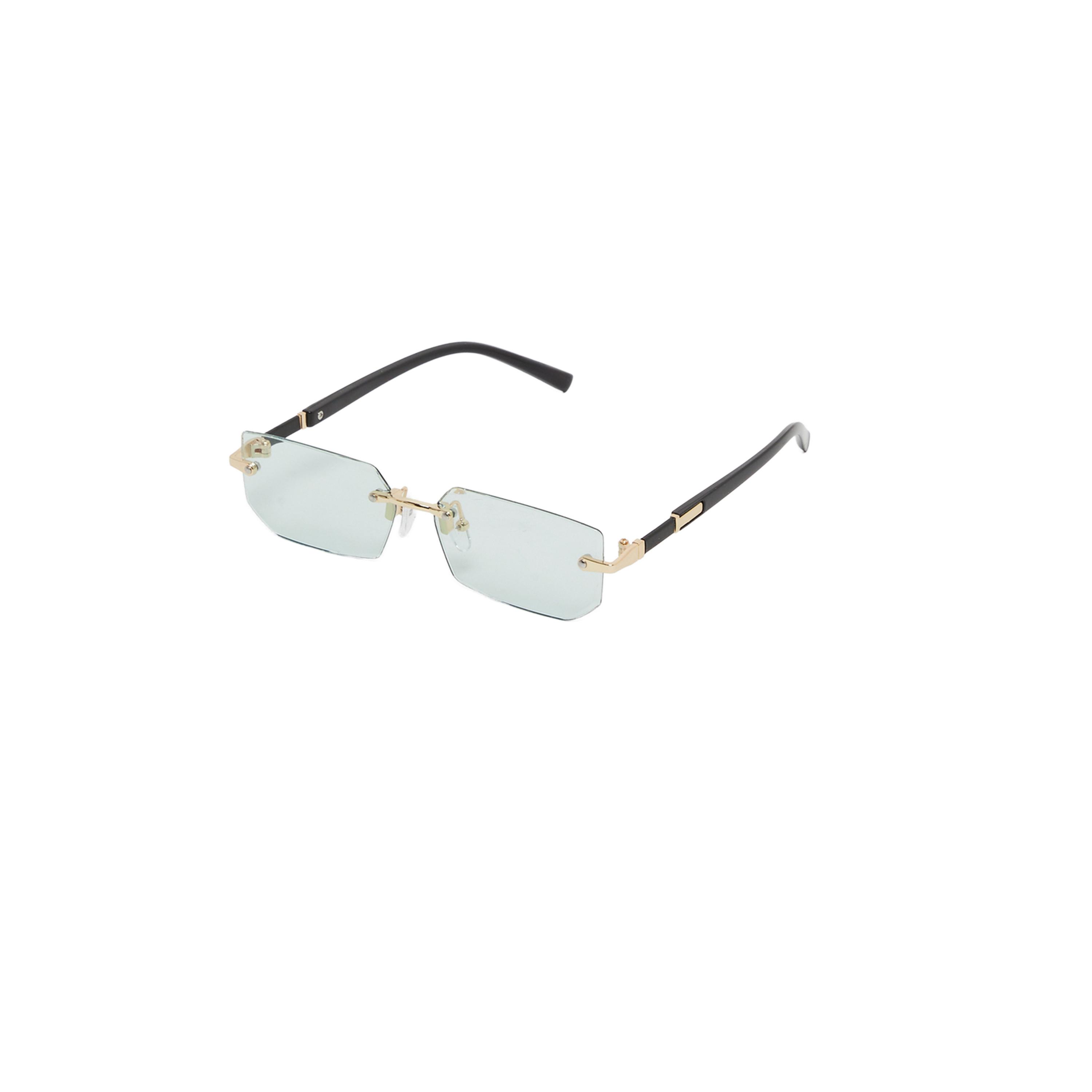 Styli Green Square Sunglasses with Nose Pads-men-sunglasses-image-1
