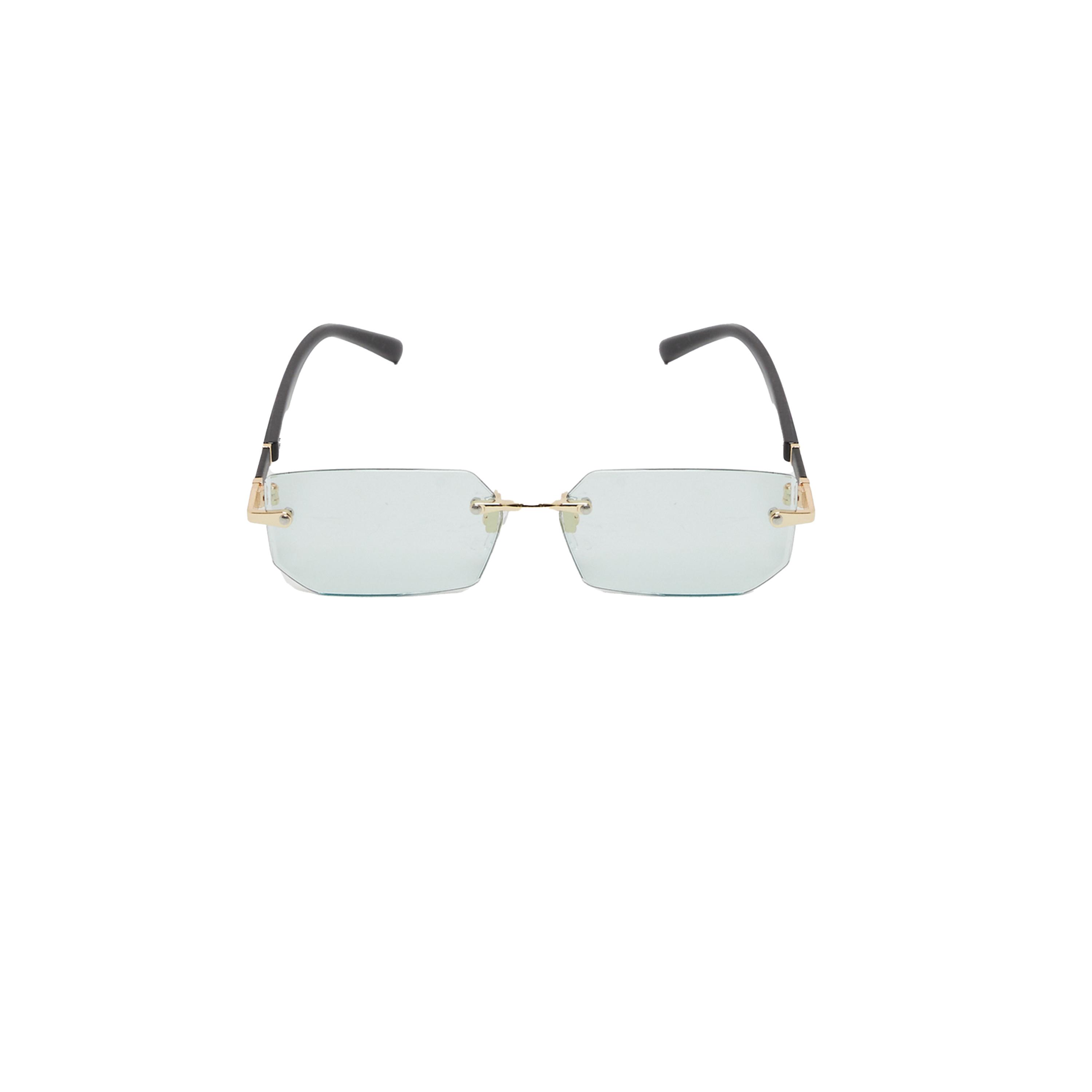 Styli Green Square Sunglasses with Nose Pads-men-sunglasses-image-2