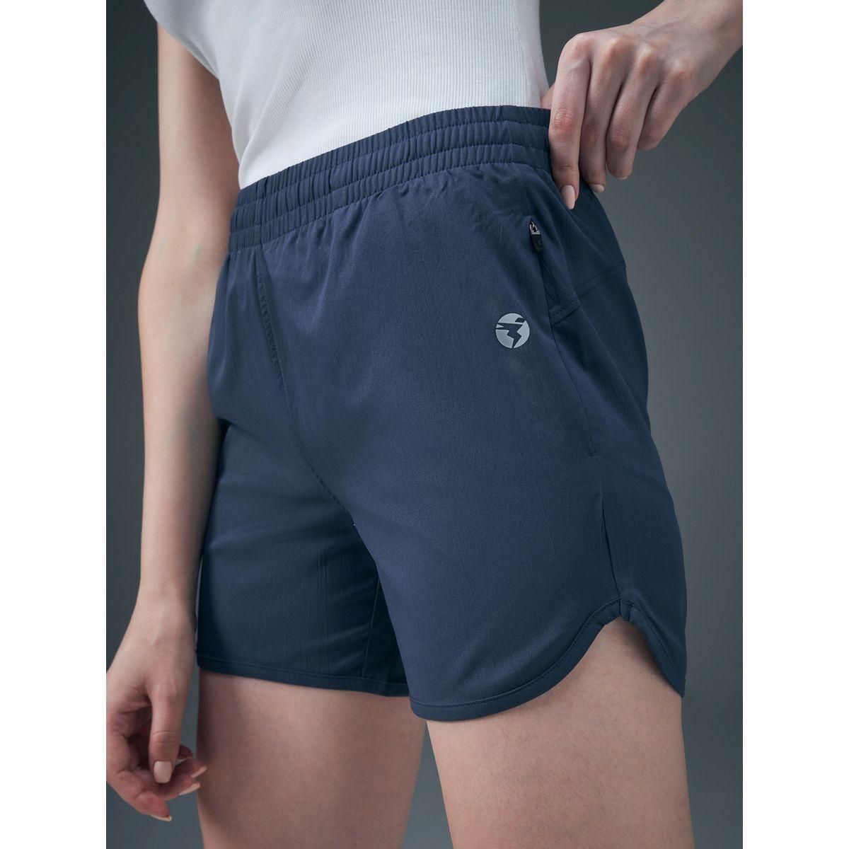 Technosport Mid Rise Stretch Shorts-women-clothing-sportswearandactivewear-bottoms-image-3