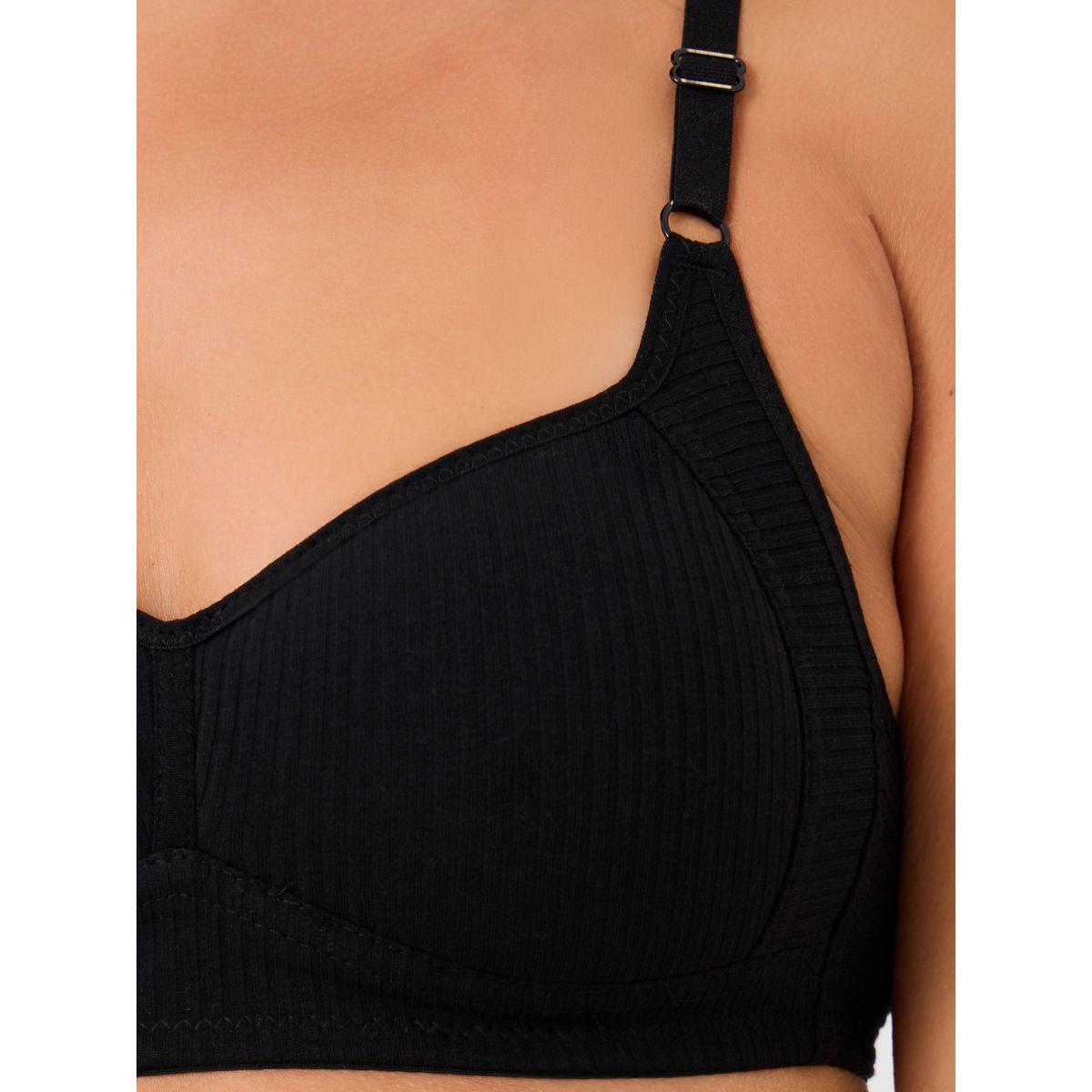مجموعة من 3 صدرية مبطنة بتفاصيل مضلعة-women-clothing-lingerie-bras-image-2