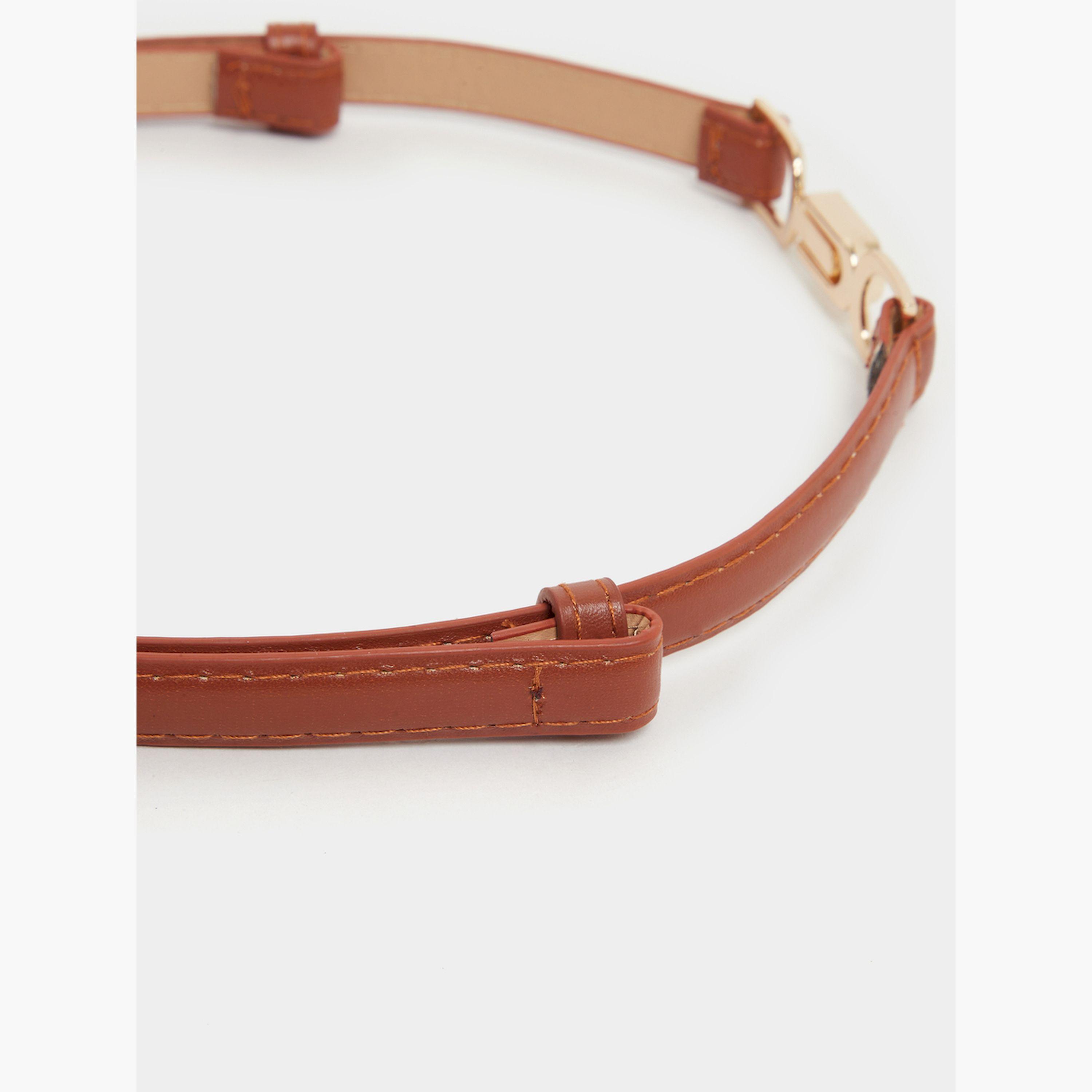 Styli Solid Clamp Closure Belt-women-clothingaccessories-belts-image-5