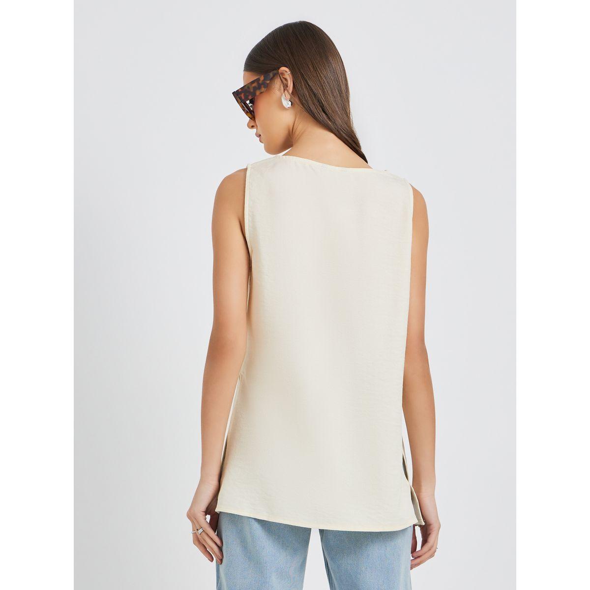 Styli Longline Sleeveless Top with Side Slit-women-clothing-shirtsandblouses-blouses-image-4