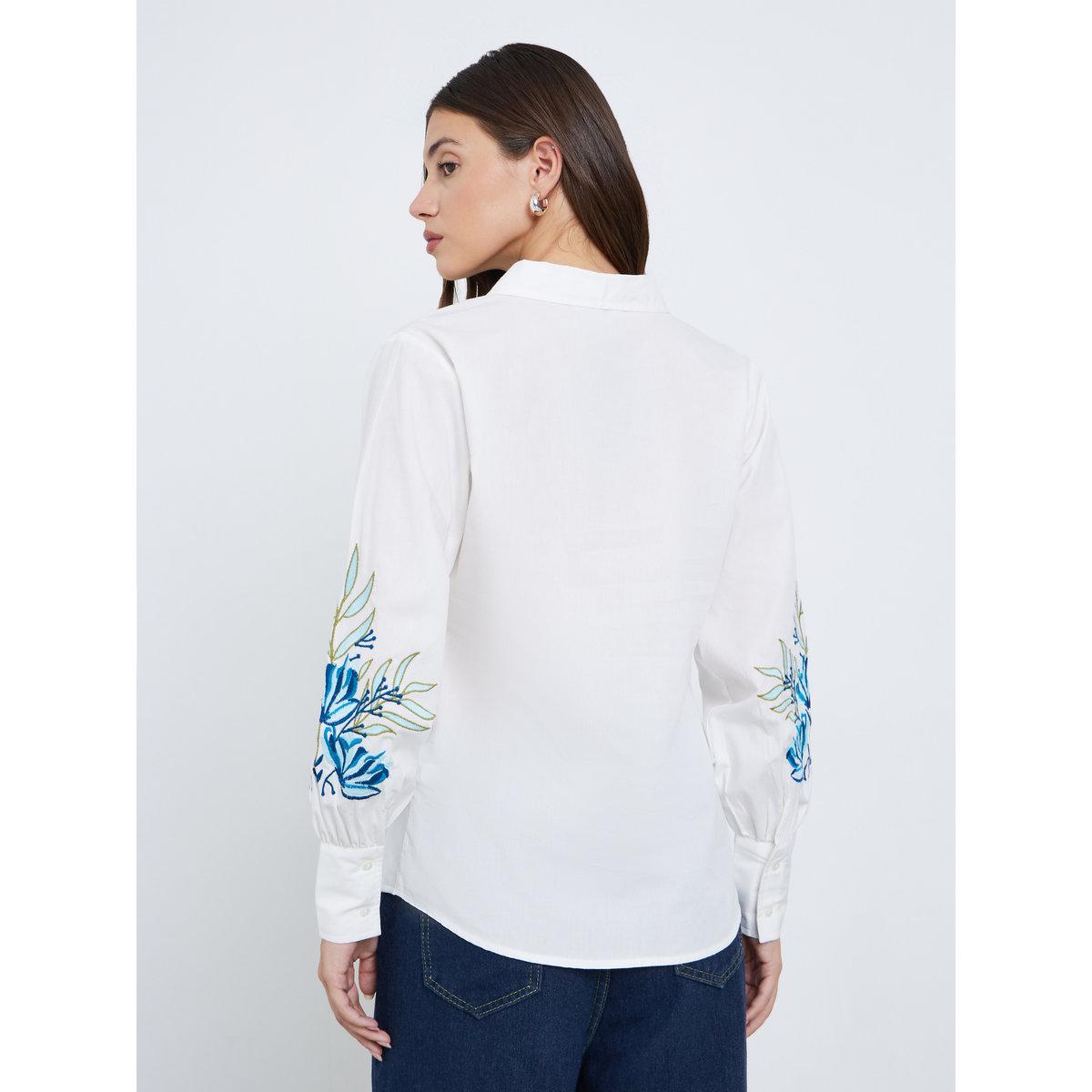 بلوزة بتفاصيل مُطرزة وأكمام طويلة-women-clothing-shirtsandblouses-shirts-image-5