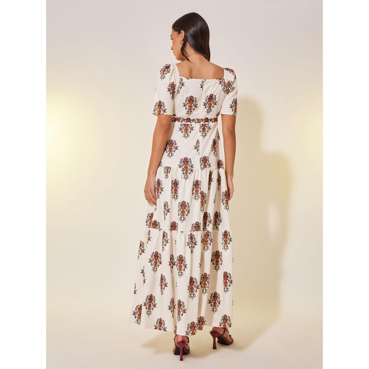 فستان طويل مطبع بالكامل مع أكمام قصيرة-women-clothing-dresses-image-5