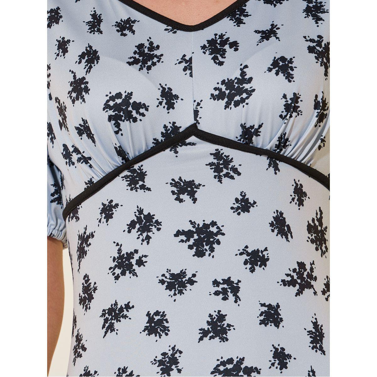 فستان طويل مطبع بزهور مع حافة واسعة-women-clothing-dresses-image-5
