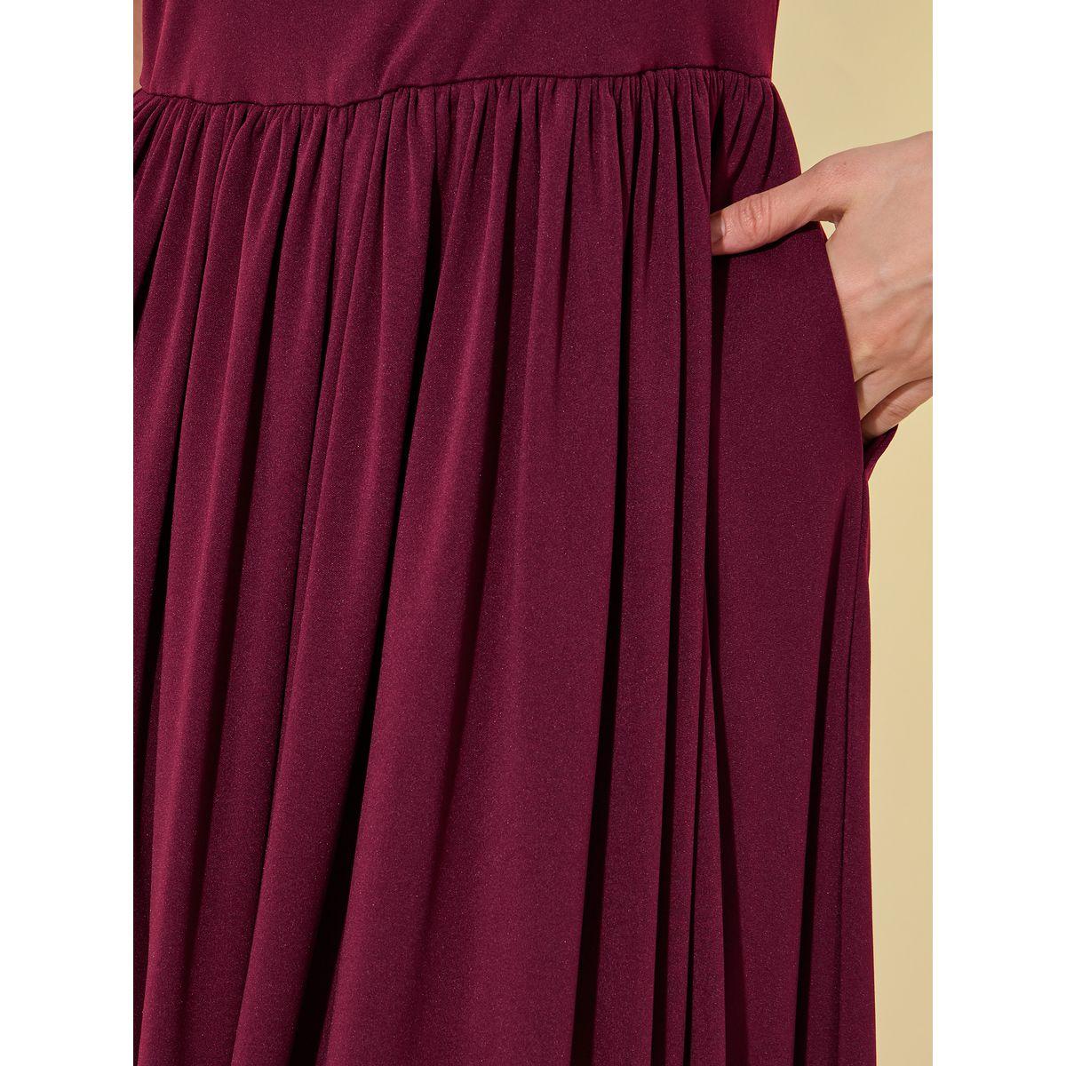 Styli Solid Lace Trim Sleeveless A-Line Midi Dress-women-clothing-dresses-image-4
