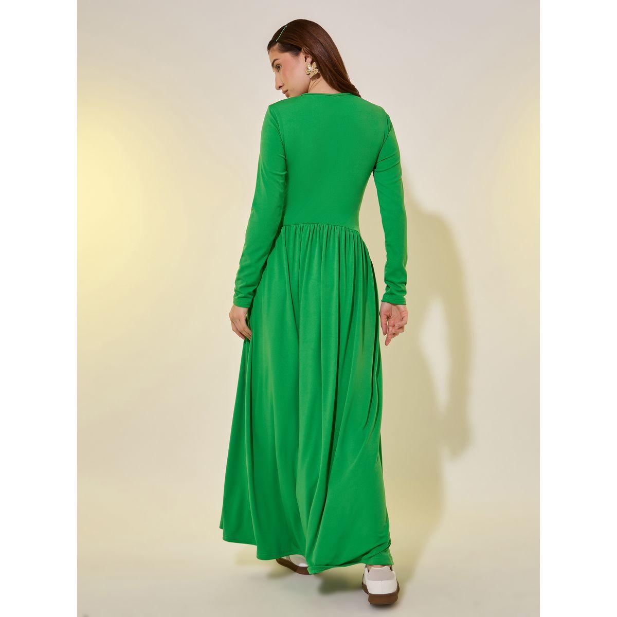 فستان طويل مزين بلؤلؤ صناعي وأكمام طويلة-women-clothing-dresses-image-5