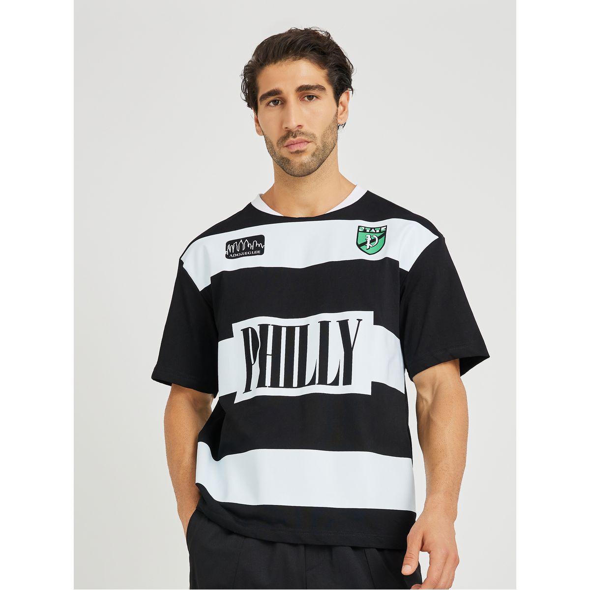 تيشيرت فارسيتي بقصة بوكسي وتفاصيل بارزة الملمس-men-clothing-tshirtsandpolos-tshirts-image-1