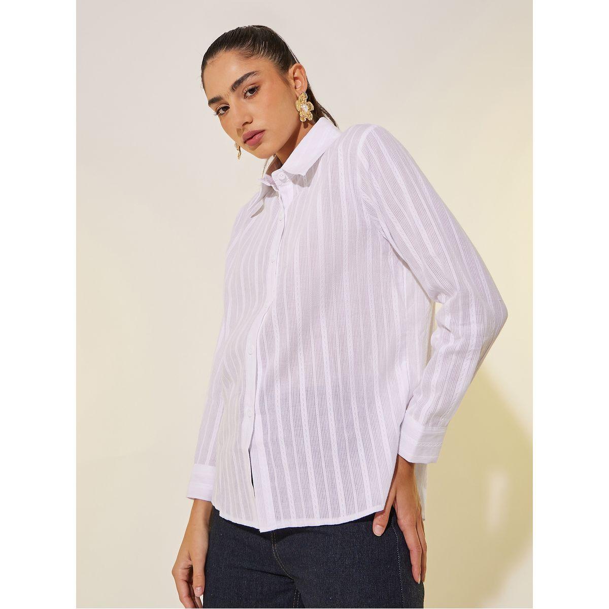 Styli Textured Long Sleeve Regular Fit Shirt-women-clothing-shirtsandblouses-shirts-image-3