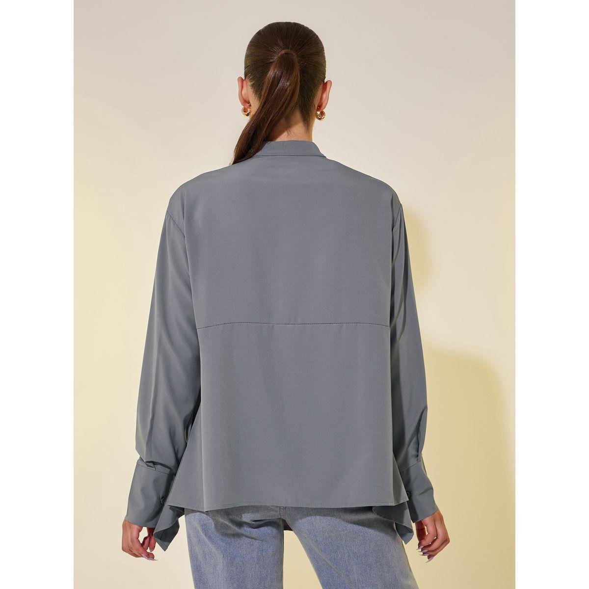 Styli Solid Long Sleeve Oversized Shirt-women-clothing-shirtsandblouses-shirts-image-4