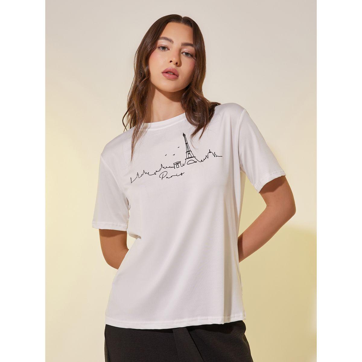 Styli Graphic Print Round Neck Regular Fit T-Shirt-women-clothing-tshirts-image-1