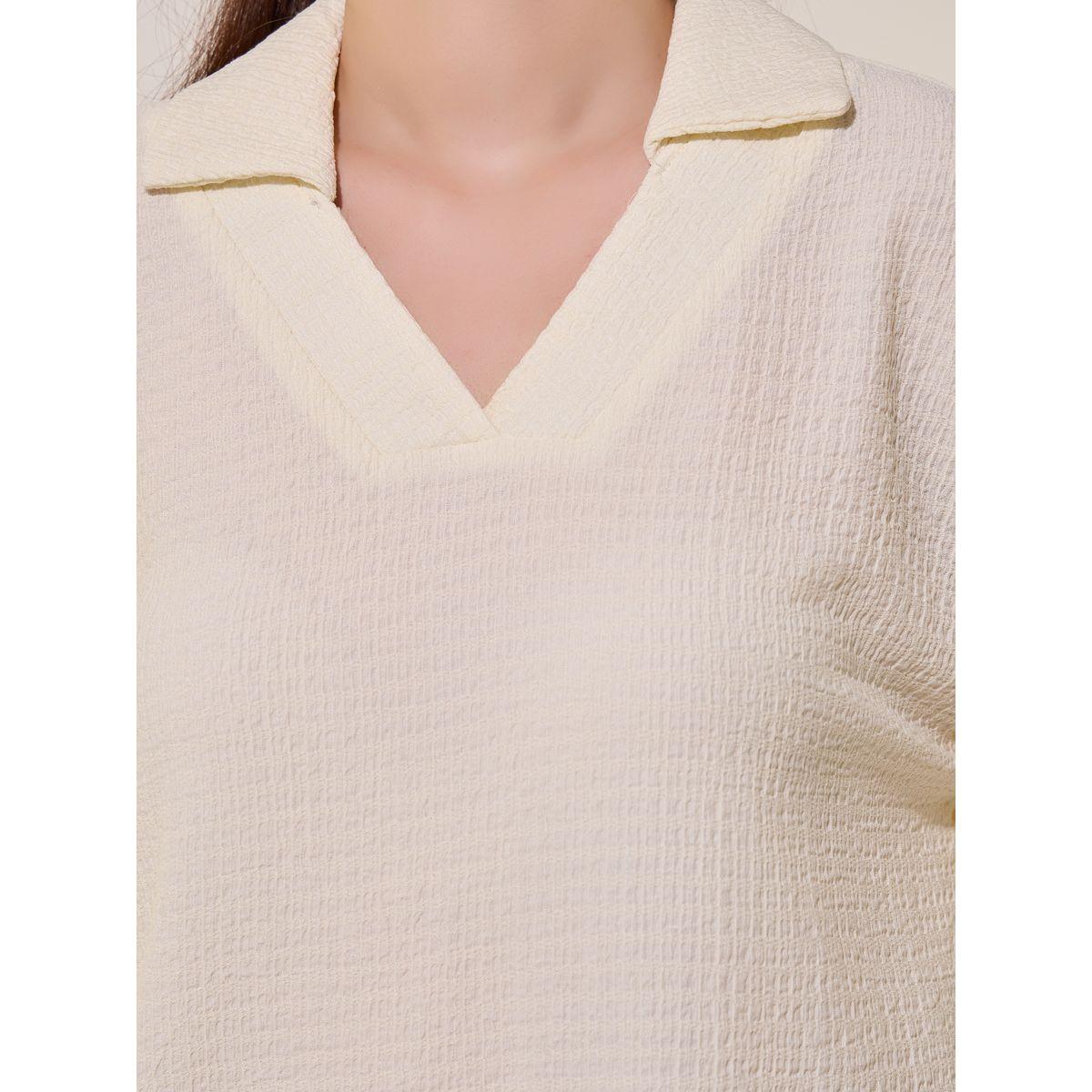 تيشيرت بياقة بولو وأكمام قصيرة-women-clothing-tshirts-image-4