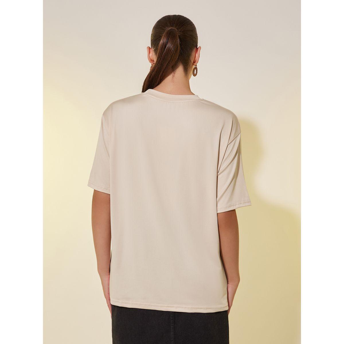 Styli Slogan Print Round Neck Regular Fit T-Shirt-women-clothing-tshirts-image-4