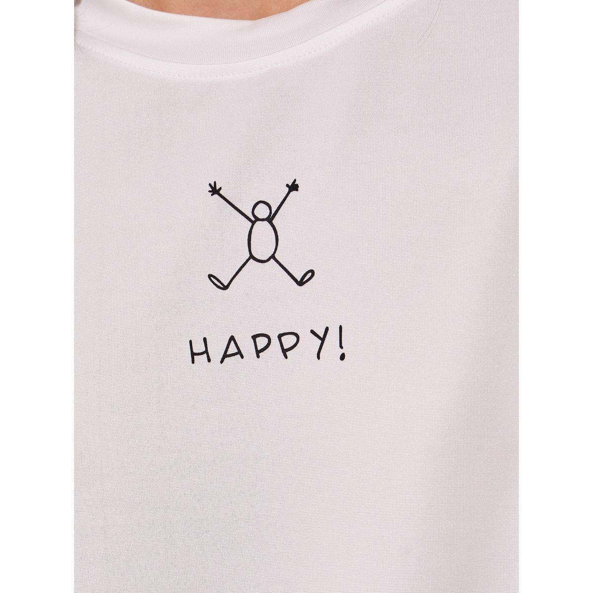 Styli Round Neck Graphic Print T-Shirt-women-clothing-tshirts-image-3