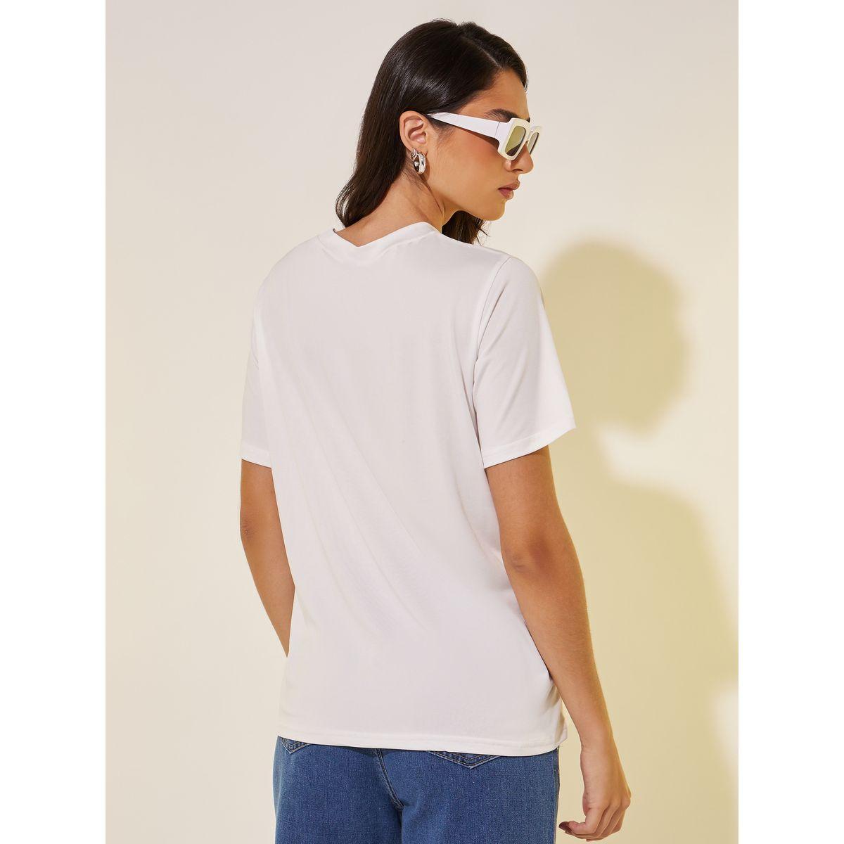 Styli Round Neck Graphic Print T-Shirt-women-clothing-tshirts-image-4