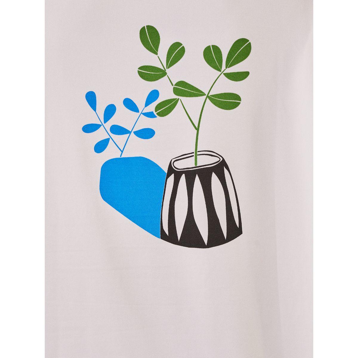 Styli Round Neck Back Graphic Print T-Shirt-women-clothing-tshirts-image-5