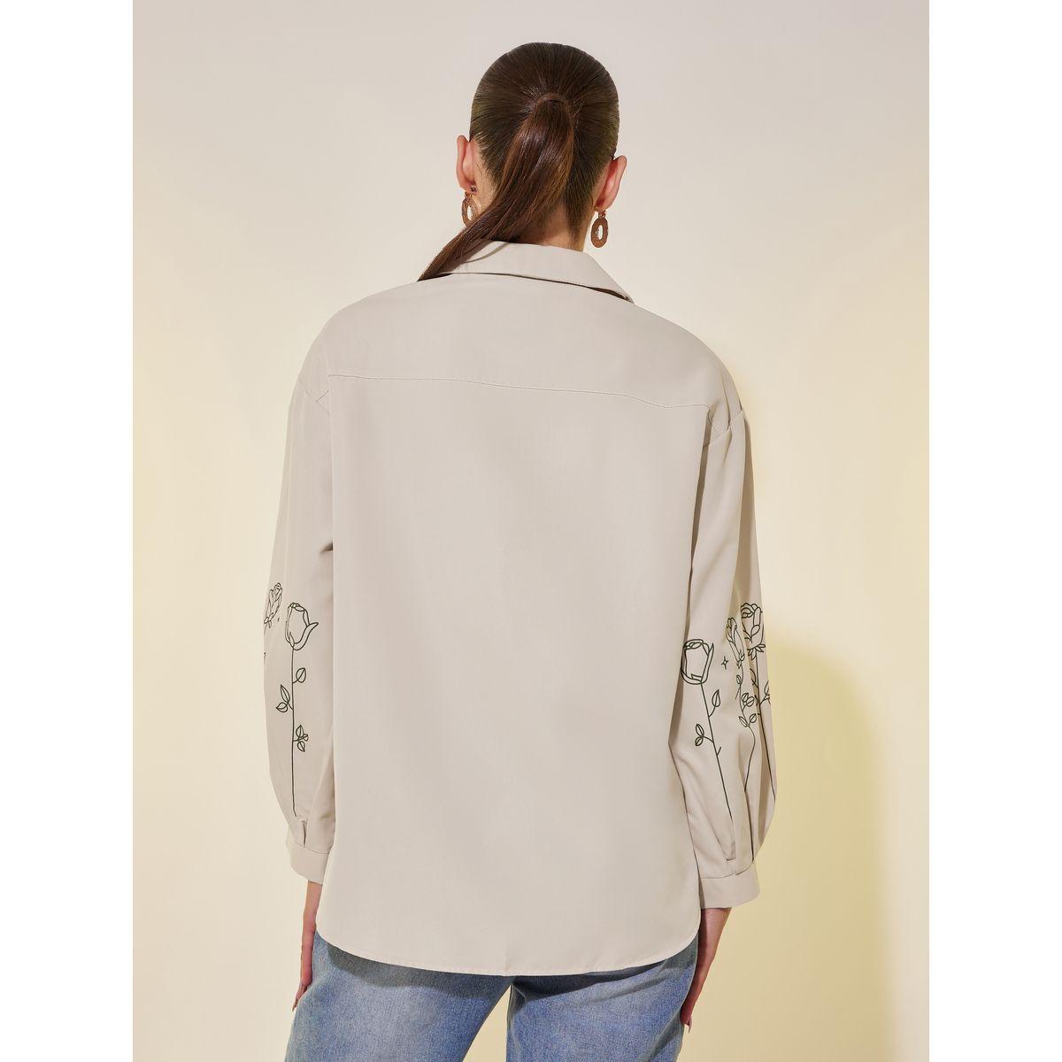 بلوزة بطبعة زهور وياقة سبريد وأكمام طويلة-women-clothing-shirtsandblouses-shirts-image-4
