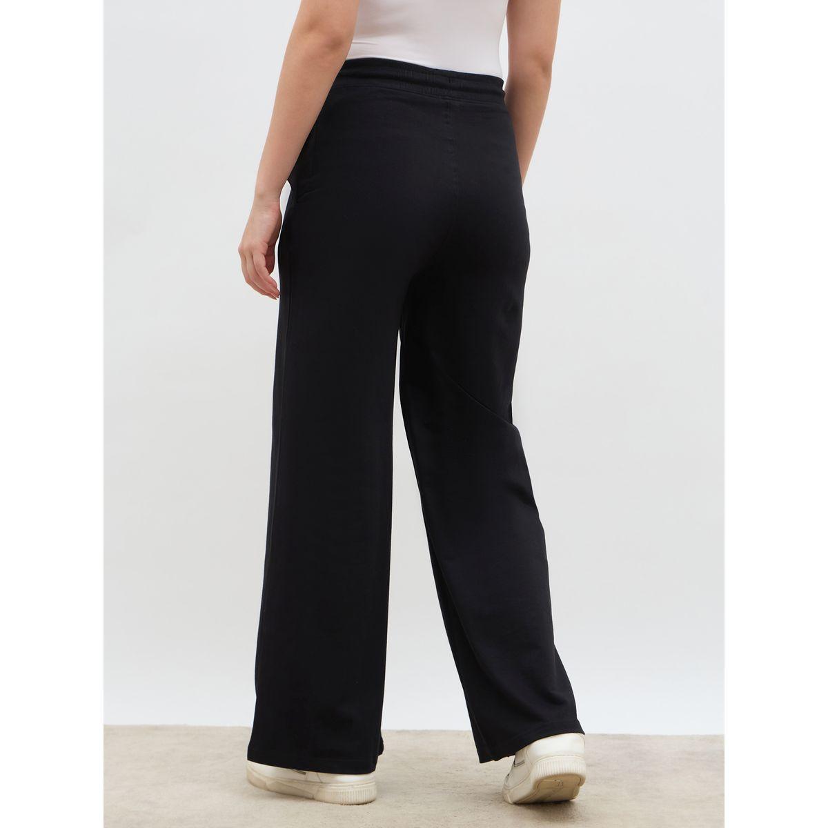 بنطال جوغر سادة بقصة أرجل مستقيمة-women-clothing-bottoms-joggers-image-5