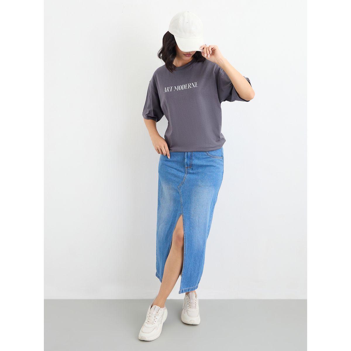 تيشيرت فضفاض بطبعة جرافيك-women-clothing-tshirts-image-1
