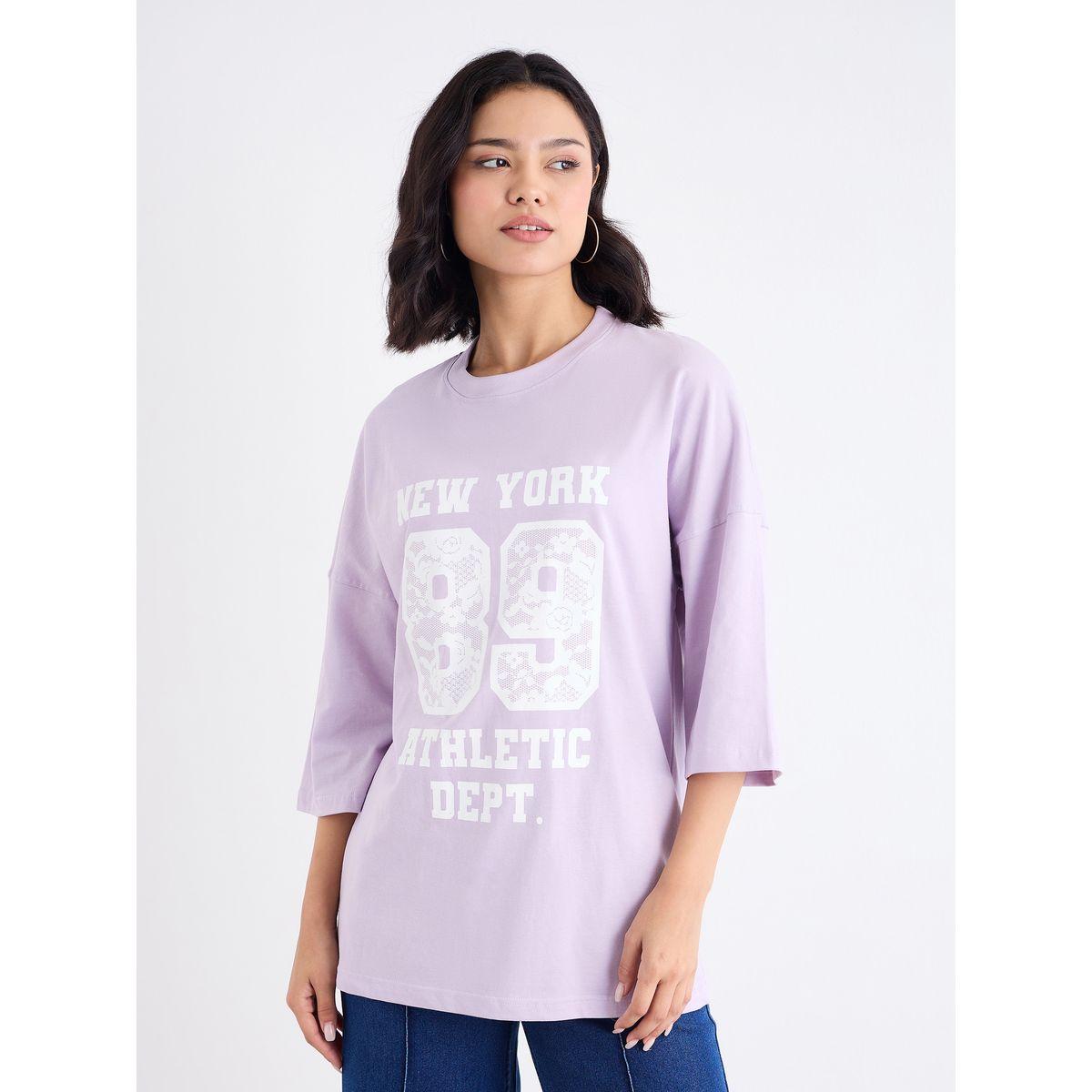 تيشيرت فضفاض بطبعة جرافيك-women-clothing-tshirts-image-2