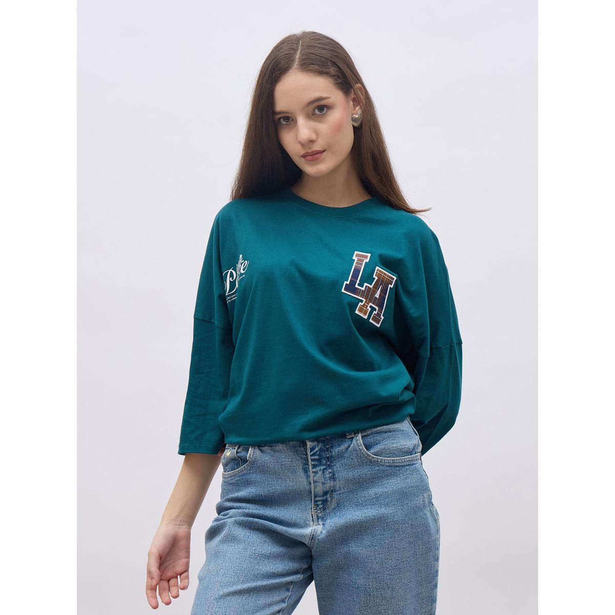Styli Graphic Print Oversized T-Shirt-women-clothing-tshirts-image-2