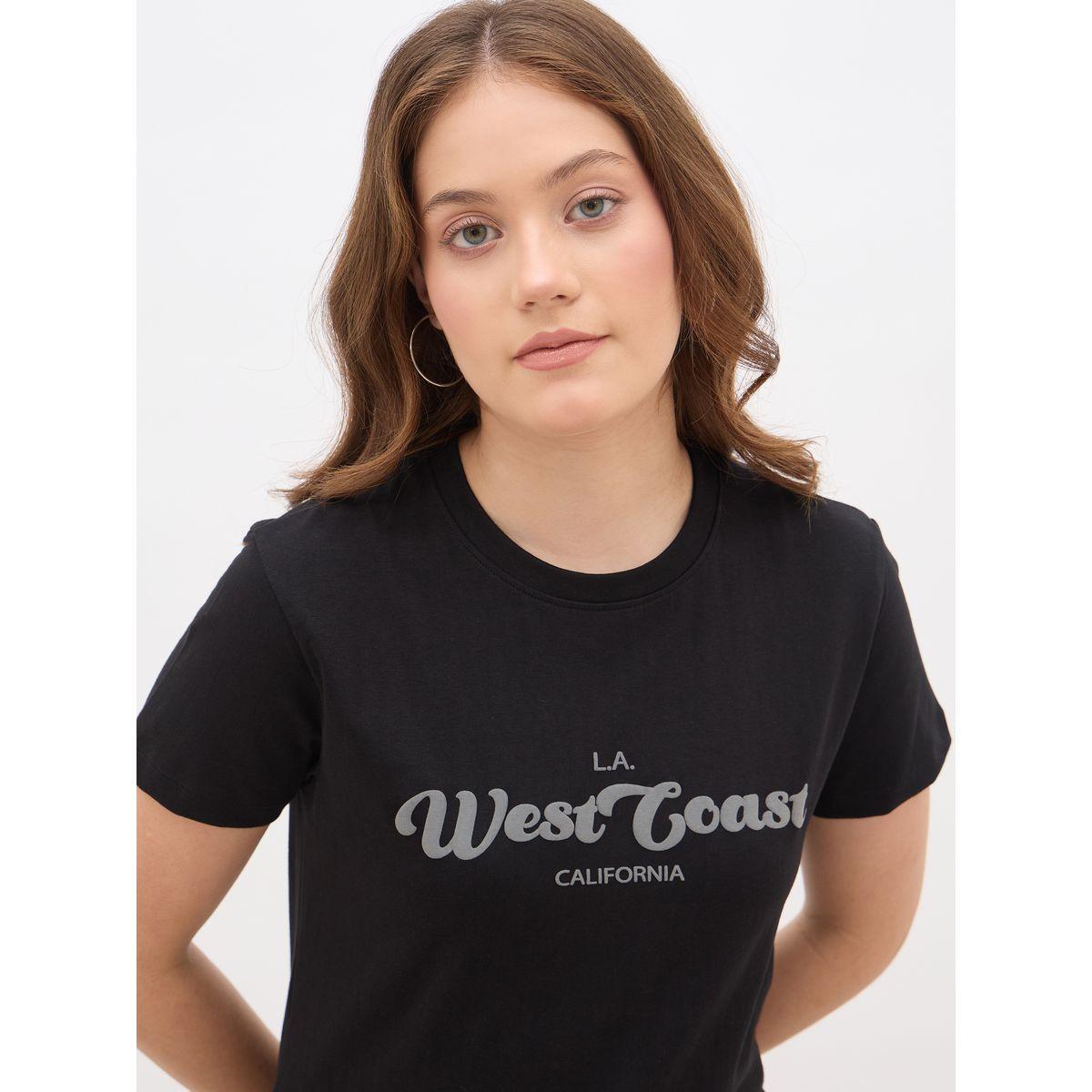 Styli Slogan Print Regular Fit T-Shirt-women-clothing-tshirts-image-4