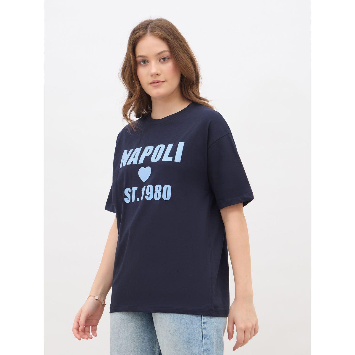 Styli Slogan Print Regular Fit T-Shirt-women-clothing-tshirts-image-3