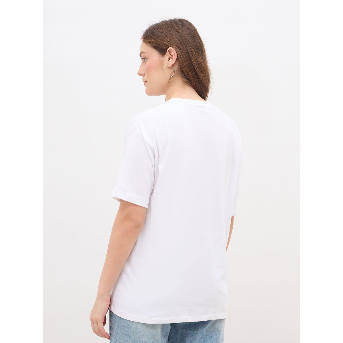 Styli Slogan Print Regular Fit T-Shirt-women-clothing-tshirts-image-5