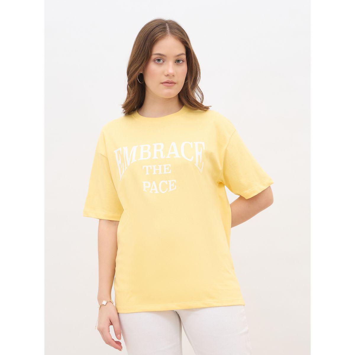 Styli Slogan Print Oversized T-Shirt-women-clothing-tshirts-image-2
