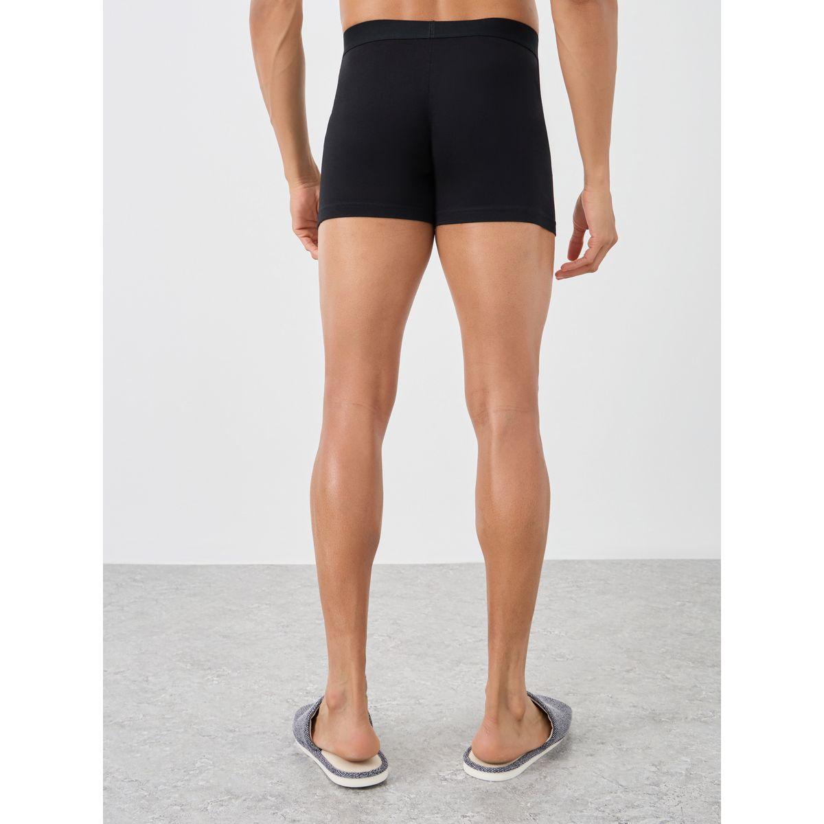 مجموعة من 2 تيشيرت كت سادة-men-clothing-innerwear-underwear-image-4