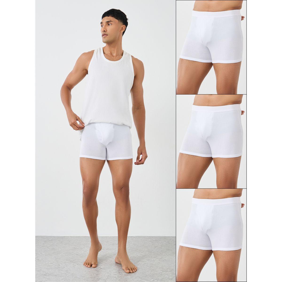 Styli Pack of 3 - Cotton Stretch Trunks-men-clothing-innerwear-underwear-image-1