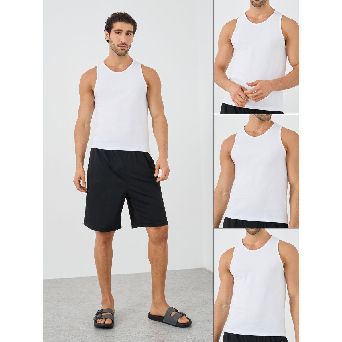 Styli Set of 3 - Round Neck Cotton Stretch Vest-men-clothing-tshirtsandpolos-tshirts-image-1