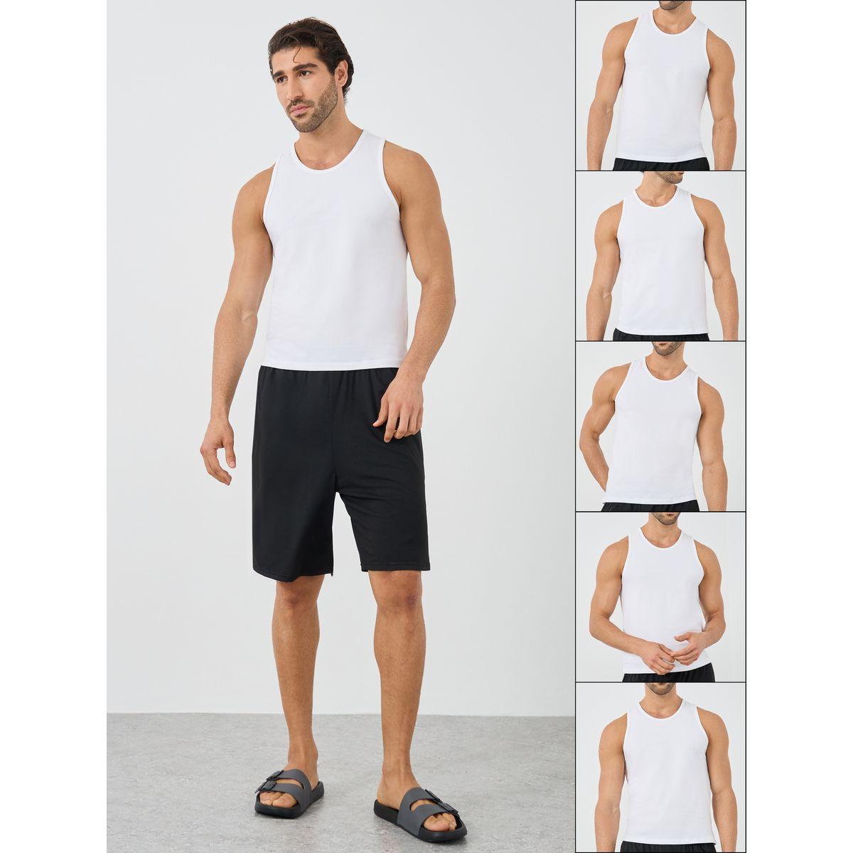 مجموعة من 3 فيستات قطن بياقة دائرية-men-clothing-tshirtsandpolos-tshirts-image-1