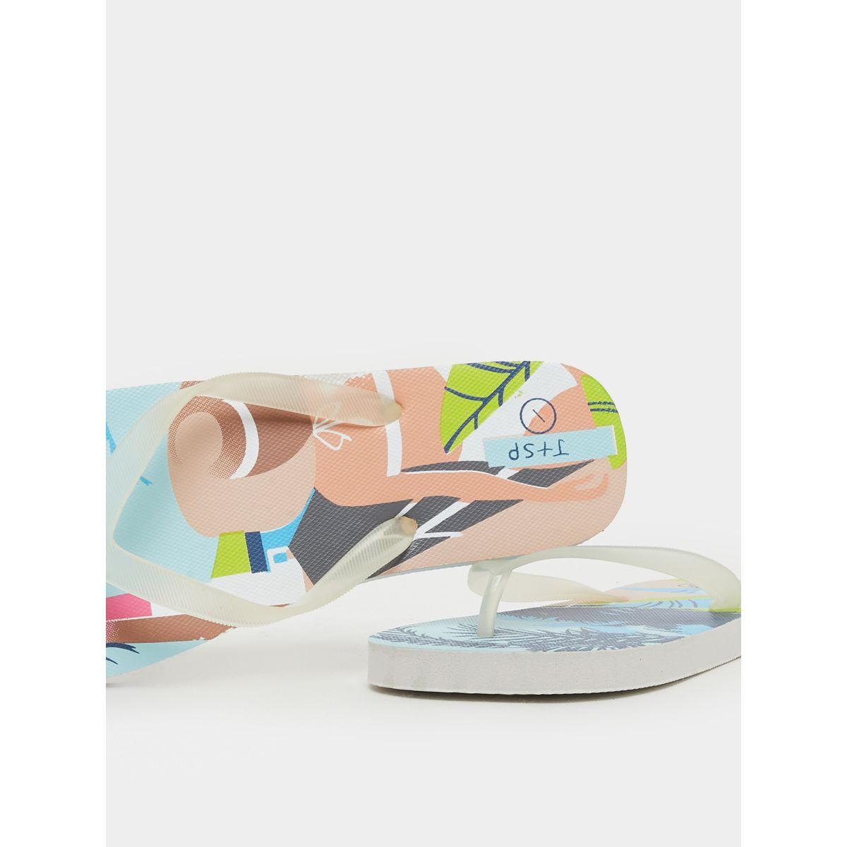 Styli Beach Print Flip Flops-women-shoes-flipflopsandslides-image-3