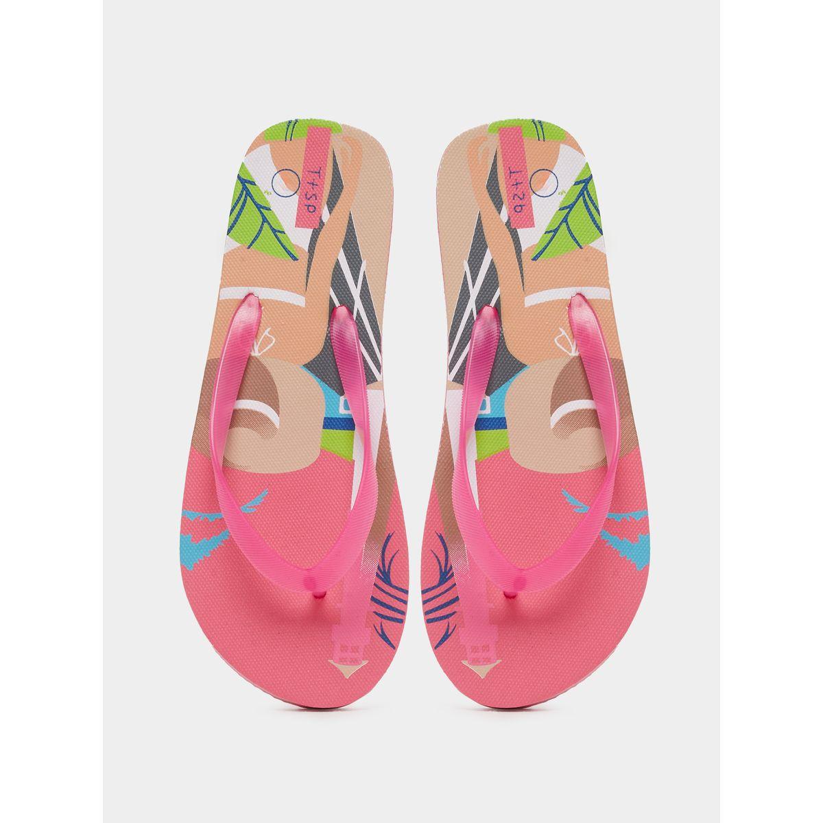 Styli Beach Print Thong Toe Flip flops-women-shoes-flipflopsandslides-image-6