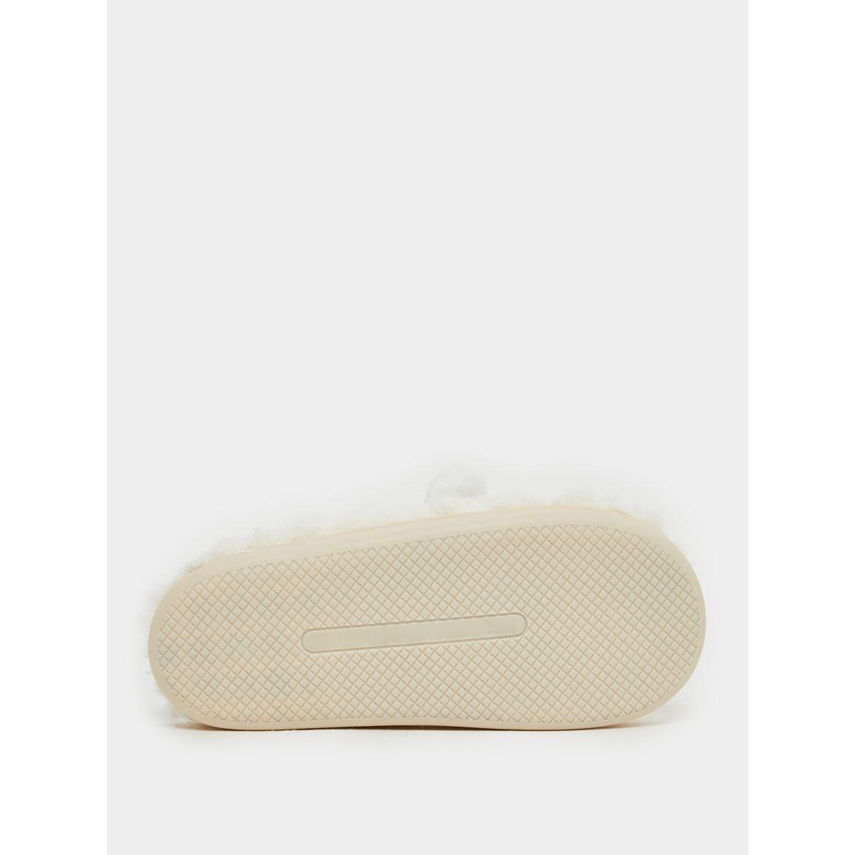 Styli Plush Faux Fur Round Toe Bedroom Slippers-women-shoes-bedroomslippers-image-7