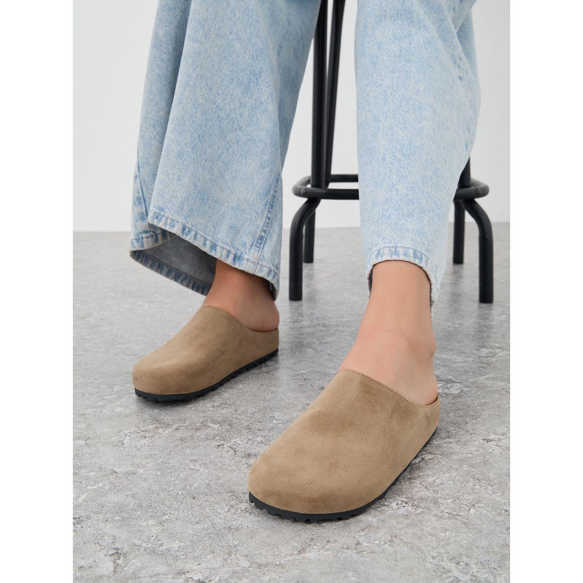 ميولز سادة بمقدمة دائرية-women-shoes-loafersandmoccasins-image-1