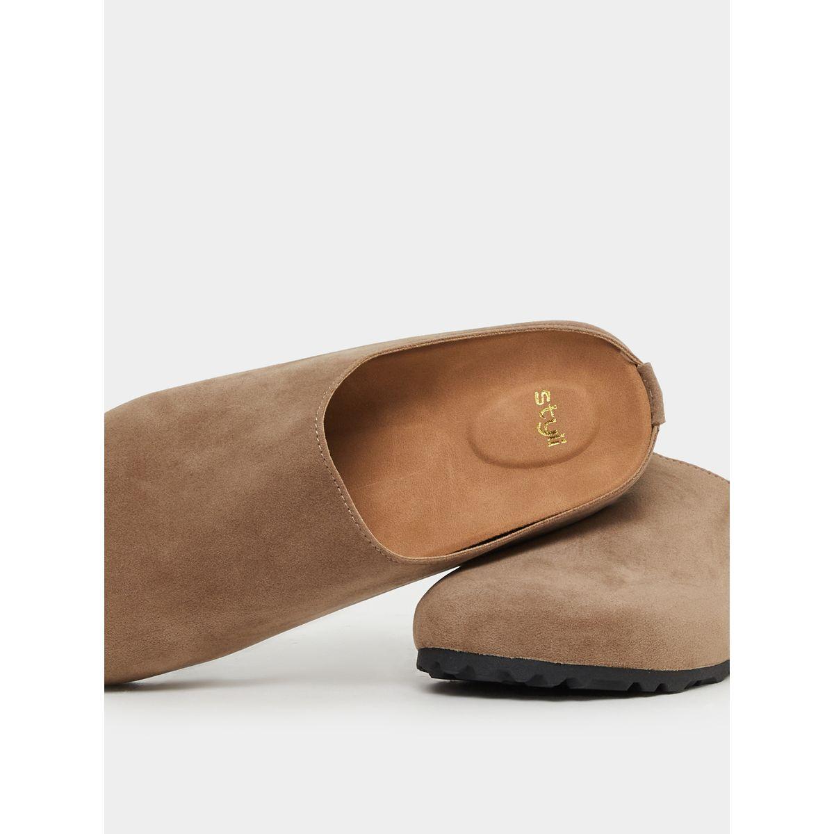Styli Plain Round Toe Mules-women-shoes-loafersandmoccasins-image-4