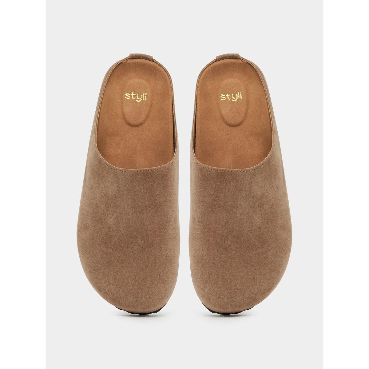 Styli Plain Round Toe Mules-women-shoes-loafersandmoccasins-image-6