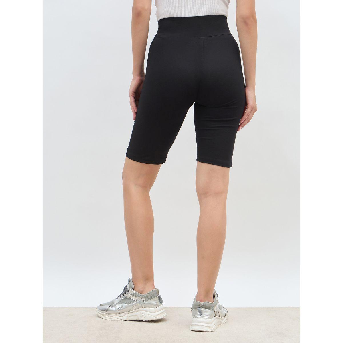 شورت ركوب الدراجات بخصر كروس-women-clothing-bottoms-shorts-image-5