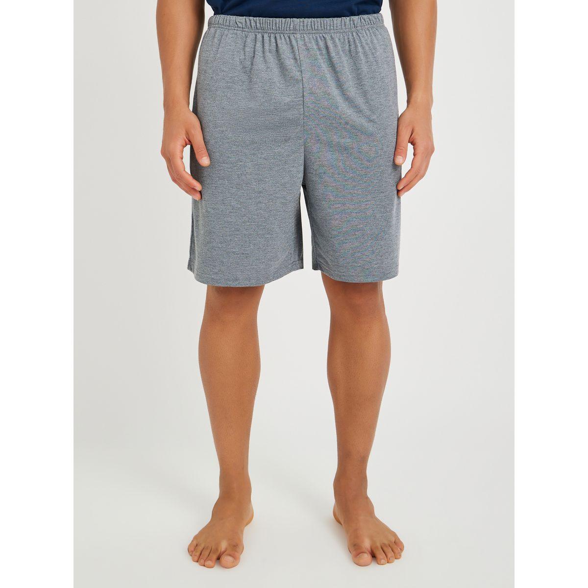 Styli Solid Regular Fit Tank and Shorts Co-Ords-men-clothing-nightwear-sets-image-4