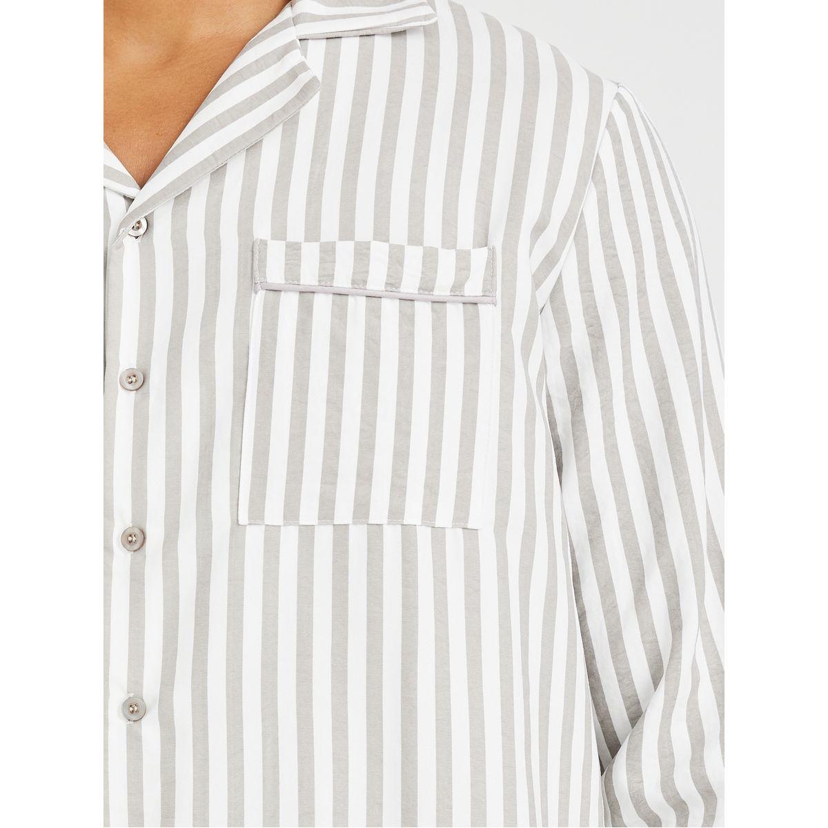طقم من بنطال بيجاما وبلوزة بأكمام طويلة-men-clothing-nightwear-sets-image-3