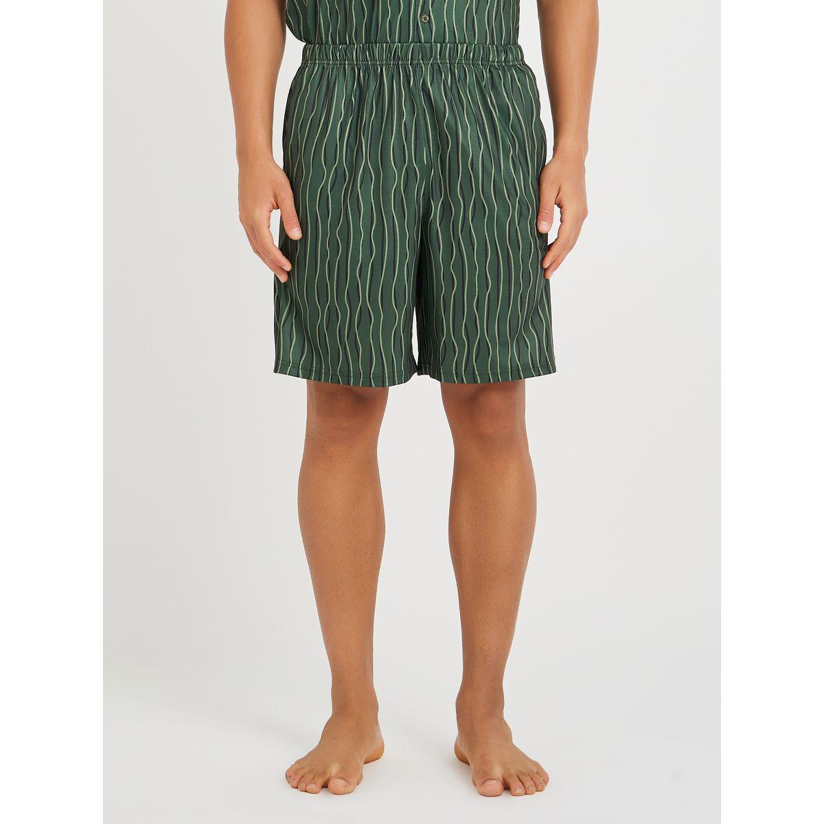 طقم بيجاما من شورت وقميص بأكمام قصيرة-men-clothing-nightwear-sets-image-4