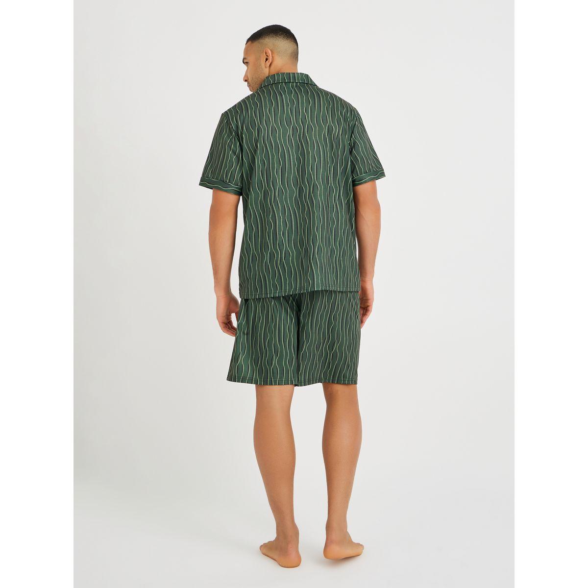 طقم بيجاما من شورت وقميص بأكمام قصيرة-men-clothing-nightwear-sets-image-5
