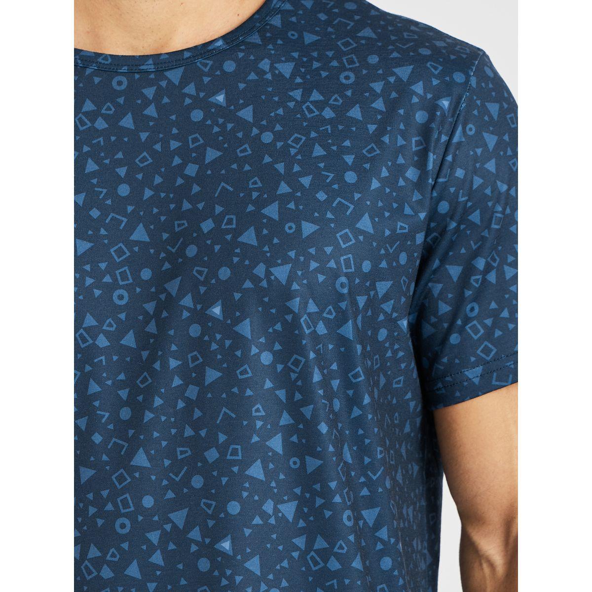 Styli All-Over Printed T-Shirt and Shorts Pyjama Set-men-clothing-nightwear-sets-image-3