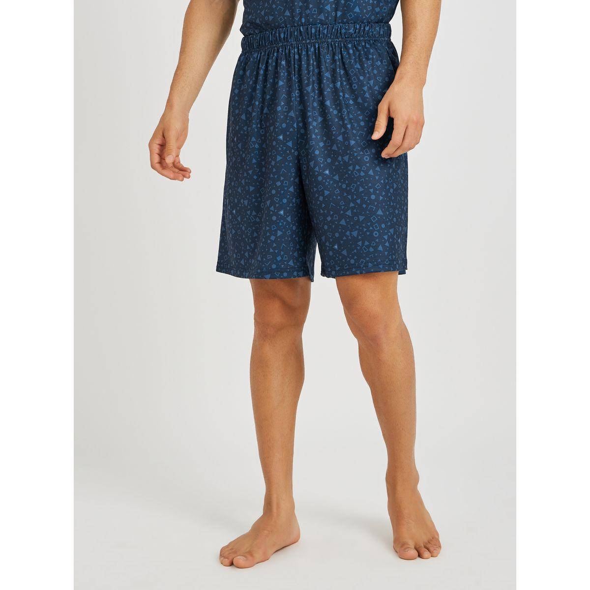 Styli All-Over Printed T-Shirt and Shorts Pyjama Set-men-clothing-nightwear-sets-image-4
